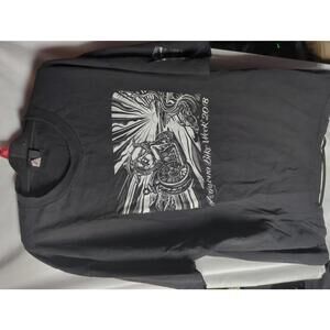 Hot Leathers Arizona Bike Week 2018 Black Graphic T-Shirt Size 2XL
